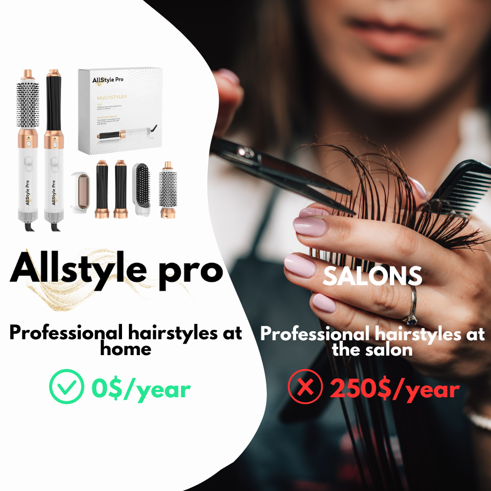 Air Styler Pro 5 in 1 + Free portable straightener