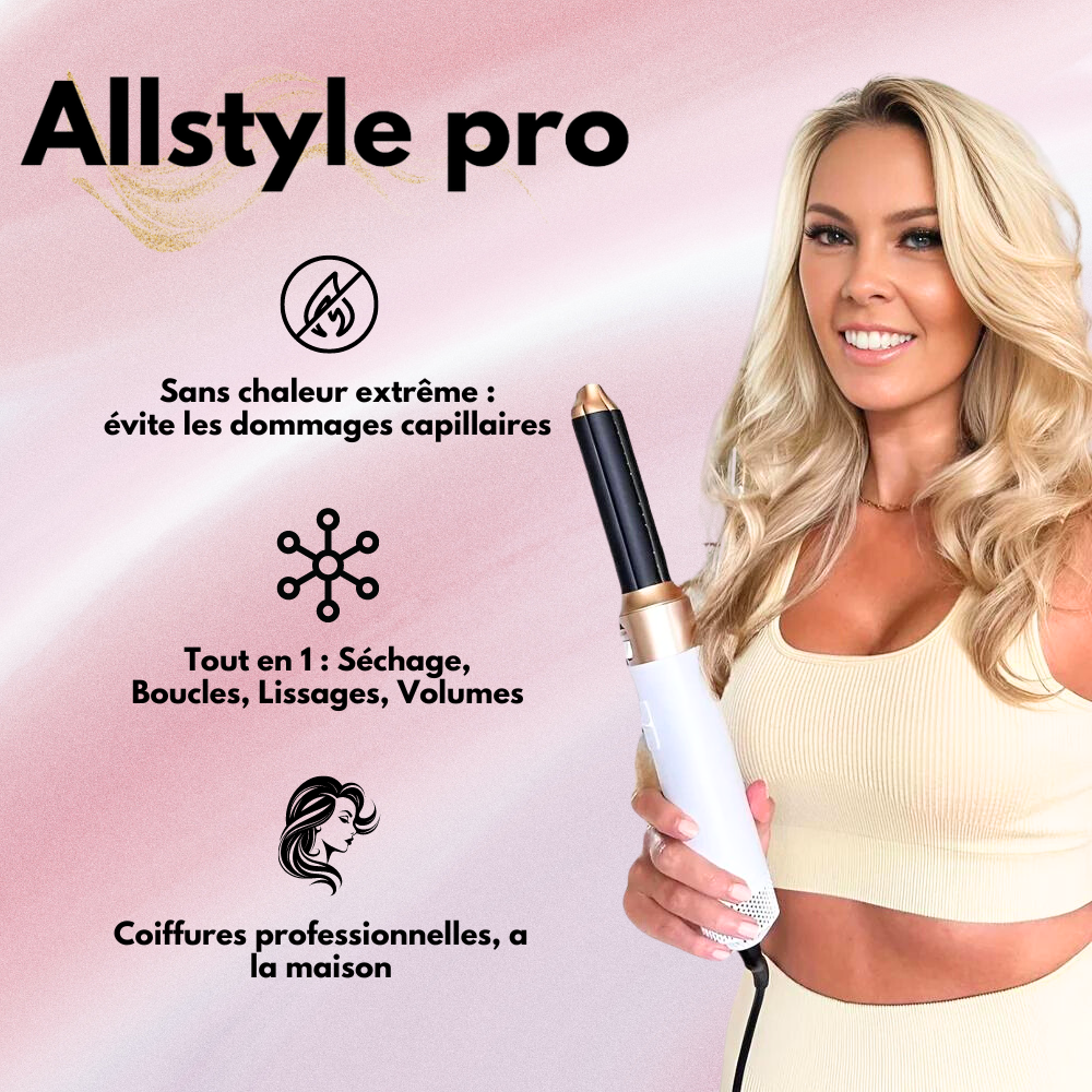 Air Styler Pro 5 en 1 + Lisseur portable offert